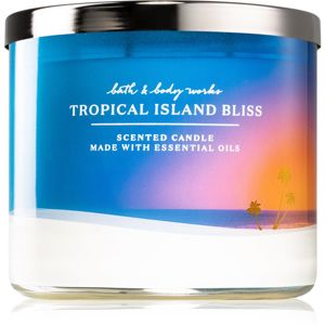 Bath & Body Works Tropical Island Bliss illatos gyertya 411 g