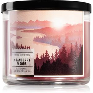Bath & Body Works Cranberry Woods illatos gyertya 411 g