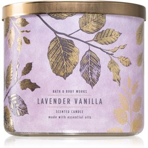 Bath & Body Works Lavender Vanilla illatos gyertya 411 g