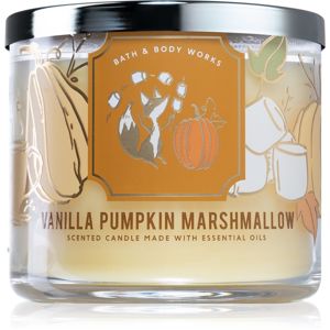 Bath & Body Works Vanilla Pumpkin Marshmallow illatos gyertya II. 411 g