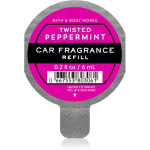 Bath & Body Works Twisted Peppermint illat autóba utántöltő 6 ml