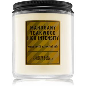 Bath & Body Works Mahogany Teakwood High Intensity illatos gyertya V. 198 g