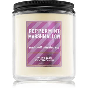 Bath & Body Works Peppermint Marshmallow illatos gyertya 198 g