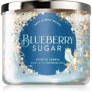 Bath & Body Works Blueberry Sugar illatos gyertya 411 ml