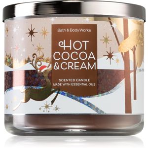 Bath & Body Works Hot Cocoa & Cream illatos gyertya II. 411 g