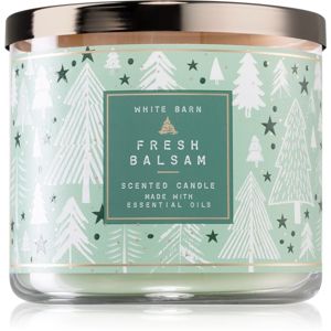 Bath & Body Works Fresh Balsam illatos gyertya esszenciális olajokkal II. 411 g