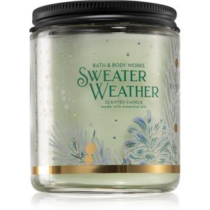 Bath & Body Works Sweater Weather illatos gyertya 198 g