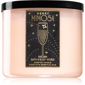 Bath & Body Works Merry Mimosa illatos gyertya I. 411 g