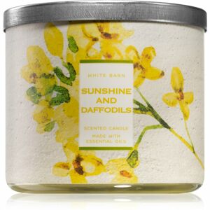 Bath & Body Works Sunshine and Daffodils illatos gyertya