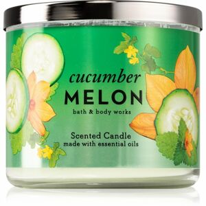 Bath & Body Works Cucumber Melon illatos gyertya 411 g
