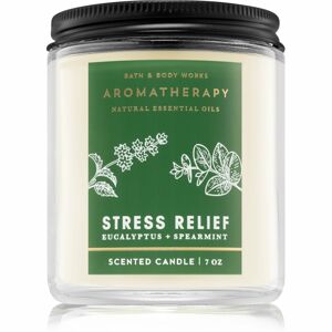 Bath & Body Works Aromatherapy Eucalyptus & Spearmint illatgyertya 198 g