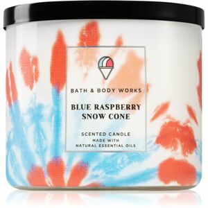 Bath & Body Works Blue Raspberry Snow Cone illatgyertya 411 g