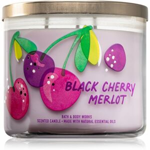 Bath & Body Works Black Cherry Merlot illatos gyertya II. 411 g