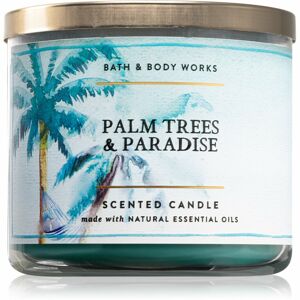 Bath & Body Works Palm Trees and Paradise illatgyertya 411 g
