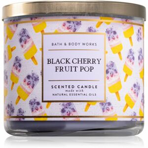 Bath & Body Works Black Cherry Fruit Pop illatgyertya 411 g