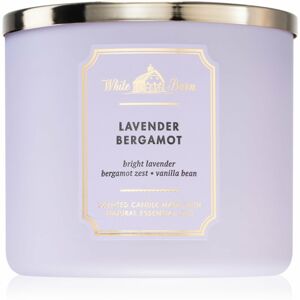 Bath & Body Works Lavender Bergamot illatos gyertya 411 g