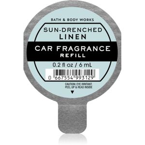 Bath & Body Works Sun-Drenched Linen illat autóba utántöltő 6 ml