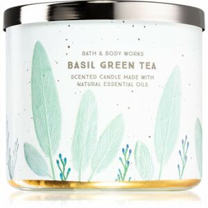 Bath & Body Works Basil Green Tea illatgyertya 411 g