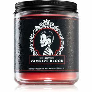 Bath & Body Works Vampire Blood illatos gyertya esszenciális olajokkal 198 g