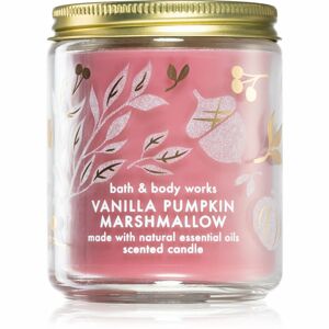 Bath & Body Works Vanilla Pumpkin Marshmallow illatos gyertya 198 g