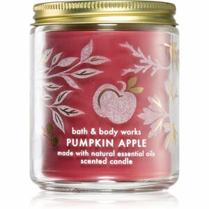 Bath & Body Works Pumpkin Apple illatos gyertya esszenciális olajokkal 198 g