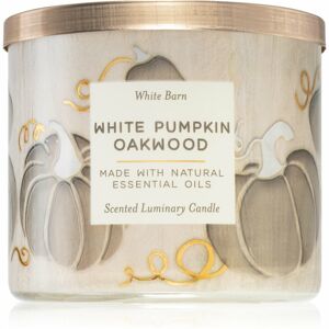 Bath & Body Works White Pumpkin Oakwood illatgyertya 411 g