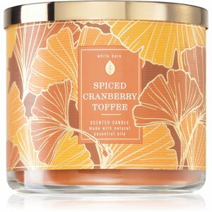Bath & Body Works Spiced Cranberry Toffee illatgyertya 411 g