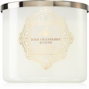 Bath & Body Works Iced Cranberry Scone illatgyertya 411 g