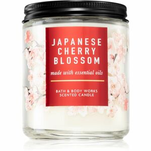 Bath & Body Works Japanese Cherry Blossom illatos gyertya 198 g