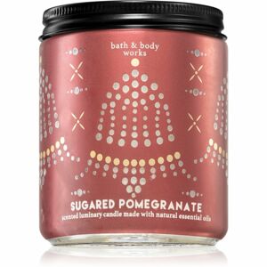 Bath & Body Works Sugared Pomegranate illatos gyertya 198 g