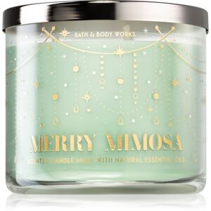 Bath & Body Works Merry Mimosa illatgyertya 411 g