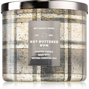 Bath & Body Works Hot Buttered Rum illatgyertya 411 g