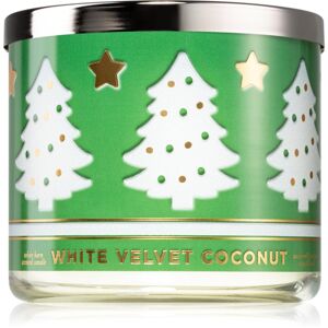 Bath & Body Works White Velvet Coconut illatgyertya 411 g