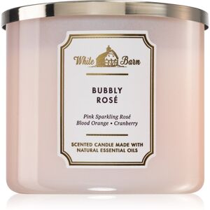 Bath & Body Works Bubbly Rosé illatgyertya esszenciális olajokkal 411 g