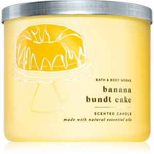 Bath & Body Works Banana Bundt Cake illatgyertya 411 g