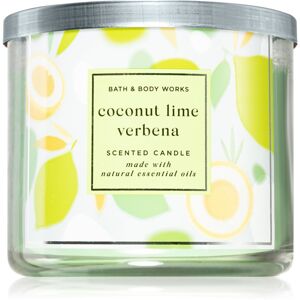 Bath & Body Works Coconut Lime Verbena illatgyertya 411 g
