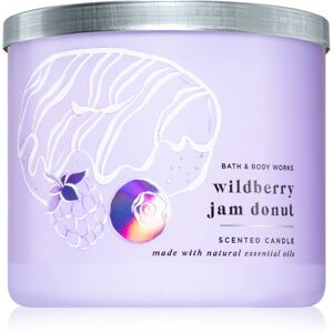 Bath & Body Works Wildberry Jam Donut illatgyertya 411 g