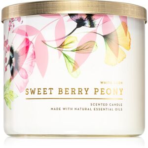 Bath & Body Works Sweet Berry Peony illatgyertya 411 g