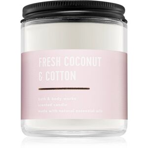Bath & Body Works Fresh Coconut & Cotton illatos gyertya 198 g