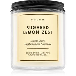 Bath & Body Works Sugared Lemon Zest illatgyertya 198 g
