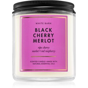 Bath & Body Works Black Cherry Merlot illatgyertya 198 g