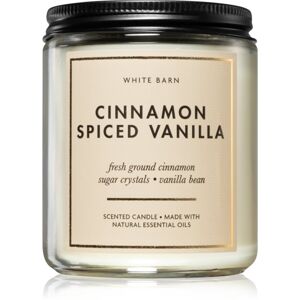 Bath & Body Works Cinnamon Spiced Vanilla illatgyertya 198 g