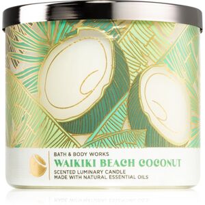 Bath & Body Works Waikiki Beach Coconut illatgyertya I. 411 g