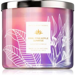 Bath & Body Works Pink Pineapple Sunrise illatgyertya 411 g