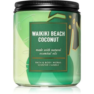 Bath & Body Works Waikiki Beach Coconut illatgyertya 198 g