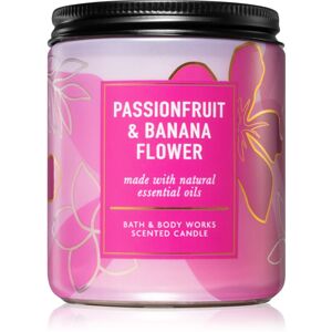 Bath & Body Works Passionfruit & Banana Flower illatgyertya 198 g