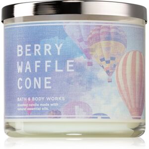 Bath & Body Works Berry Waffle Cone illatgyertya I. 411 g