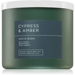 Bath & Body Works Cypress & Amber illatgyertya 411 g