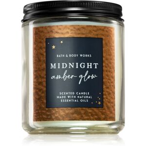 Bath & Body Works Midnight Amber Glow illatgyertya 198 g