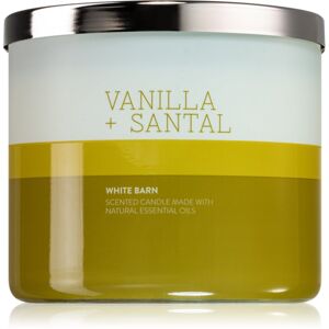 Bath & Body Works Vanilla & Santal illatgyertya 411 g